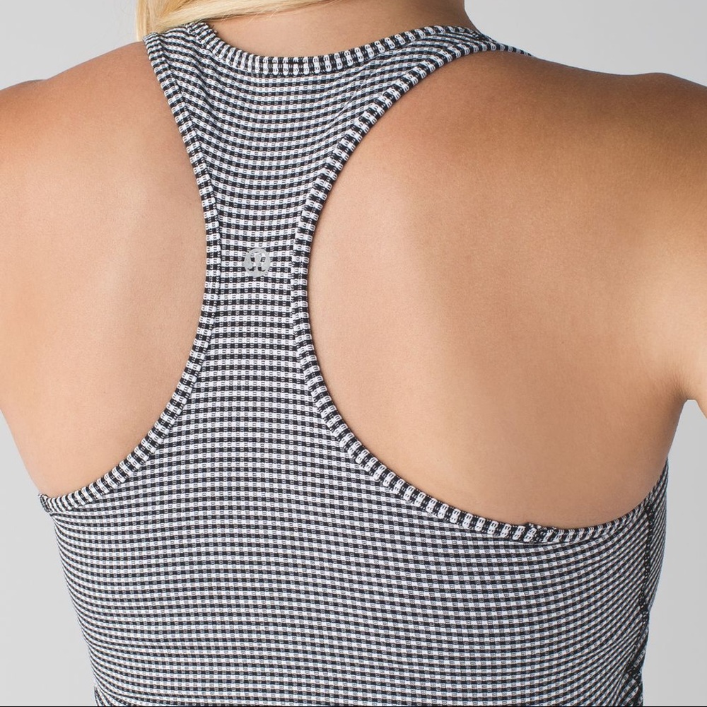 Lululemon Gingham Tank - Picture 3 of 9